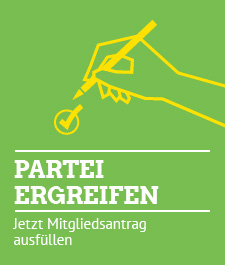 Mitglied werden bei BÜNDNIS 90 / DIE GRÜNEN