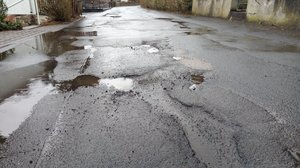 Wohnstraße in Bad Laasphe